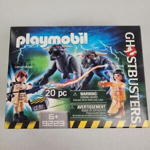 Playmobil Ghostbusters 9223 Venkman Terror Dogs & Dana Rare 2017 *Read/See*